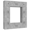 8 Piece TV Cabinet Set Concrete Grey Engineered Wood Y9N6