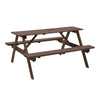 One-Pieces 6/8 Seaters Wooden Picnic Dining Set Outdoor Indoor Garden Furniture