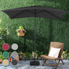 2m x 3m Garden Umbrella Canopy Outdoor Patio Rectangle Parasol Sun Shade Shelter