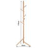 6 Hooks Wooden Coat Stand Coat/Hat/Umbre