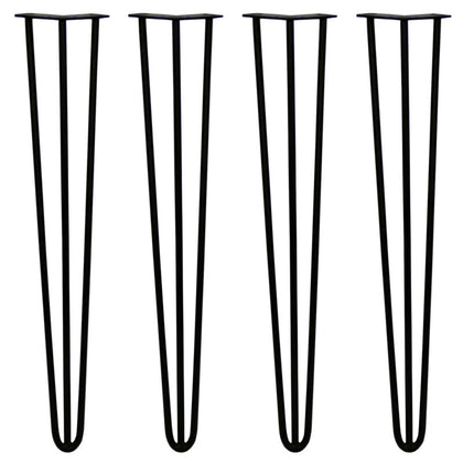 4pcs Hairpin Legs Industrial Metal Hair Pin Table Leg Set Coffee Desk Furniture