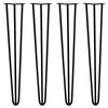 4pcs Hairpin Legs Industrial Metal Hair Pin Table Leg Set Coffee Desk Furniture
