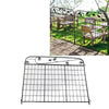 Flexible Garden Lawn Grass Edging Picket Border Panel Iron Wall Fence 112x92cm