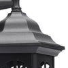 Outdoor Wall Light Castle Glass Garden Lantern Outside Lighting IP44 Yard Patio