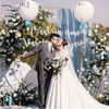 Large Wedding Arch Flower Stand Archway Backdrop Frame Balloon Garland Decor