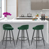 WOLTU 1x Tall Bar Stool, Bar Chair with Backrest, Kitchen Stool, Breakfast Stool