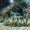 Metal Pentagon Wedding Arch Frame Backdrop Free Standing Birthday Party Props UK