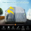 2 Layer Heavy Duty Waterproof Car Cover Cotton Lining Scratch Proof Large XL UK
