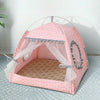 Pet Dog Cat Nest Tent House Puppy Cushion Warm Soft Sleeping Winter Fluffy Beds