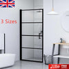 Bathroom Shower Door Tempered Glass Shower Enclosure Door Screen Panel Baffle