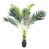 120cm Artificial Palm Tree Topiary Potted Plant Green Outdoor Home Office Decor