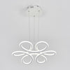 White LED Ceiling Light 50cm Floral Design Pendant Down Lamp Living Room Bedroom