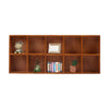 Floating Shelves Wooden Wall Shelf Deco Office Book Storage Hanging Display Rack
