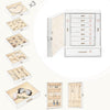Large 8-Tier Jewellery Box Storage Organizer Front Display Drawer Cabinet Luxury
