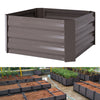 Garden Raised Vegetable Grow Bed Anti-corrosion Metal Flower Planter Box