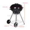 80CM HEIGHT KETTLE BARBECUE BBQ GRILL OUTDOOR CHARCOAL PATIO COOKING ROUND