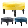 Chesterfield Velvet Coffee Table Sofa Side End Tea Tables Footstool Pouffe Seat