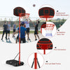 Freestanding Basketball Hoop and Stand Adjustable Basketball System with Wheels