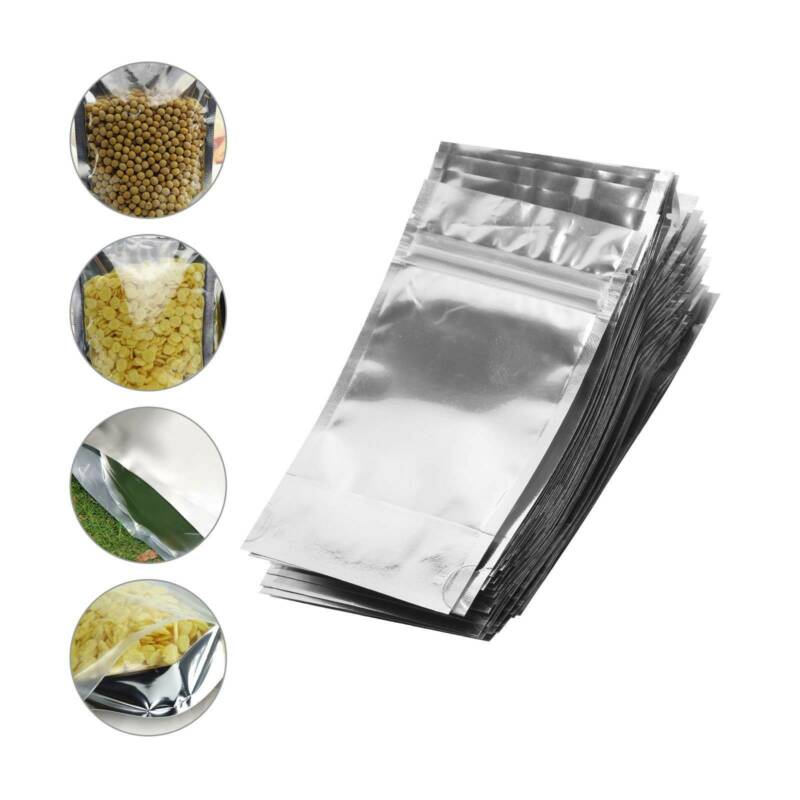50x Mylar Bags, 3.5g Capacity Smell Proof