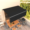 Manual Retractable Awning with Blind 4x3m Anthracite C9R0