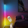 USB Powered LED Corner Floor Lamp RGB Blacklight Corner Ambiance Mood Light Glow