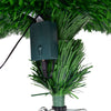 5FT Fiber Optic Christmas Tree Green Xmas Tree 8 Mode Changing Lights Decoration