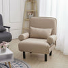 Linen Fabric Folding 2 in1 Single Sofa Bed Chair Armchair Sleeper Living Bedroom