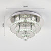 Modern Crystal Ceiling Light Chandelier Pendant Hallway Living Room Bedroom Lamp