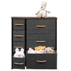 7 Drawer Chest of Drawers Fabric Storage Cabinet Kid Bedroom Organizer Drawers
