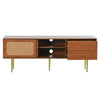 TV Unit Cabinet Stand Sideboard w/ 2 Storage Drawers Living Room Furniture 160cm
