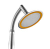 Large High Turbo Pressure Shower Heads Chrome Bath Powerful Energy Water Saving