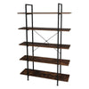 Industrial Bookcase Storage Tall Shelf Metal Display 5Tier Ladder Shelves UK