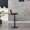 1/2/4x Bar Stools Gas Lift Swivel Velvet Padded Stool Breakfast Club Cafe Chairs