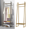 Home Nature Bamboo Clothes Rail Racks Coat Clothes Hanger Wardrobe Clothes Rail