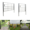 Galvanised Metal Field Farm Equestrian Entrance Security Gate Fence Cross Bar