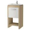 Bowmont Wooden Bathroom Sink Vanity Unit Furniture Storage Drawer Shelf