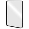 Rectangular Wall Mirror Metal Frame Makeup Shaving Bathroom Mirror Modern Large