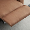 PU Leather Recliner Chairs with Cup Holders Push Back Reclining Sofa Living Room