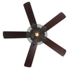 Industrial 52inch E27 Led Ceiling Fan Light with Remote Control Living Room Fans