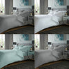 400TC Luxury Egyptian Cotton Plain Dyed Duvet Cover Pillowcases Bedding Set