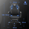 Gaming Chair Gamer Chair Ergonomic Computer Chair Racing Chair with Foot Rest