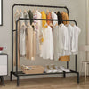 Heavy Duty Double Clothes Rail Hanging Rack Garment Display Stand Storage Shelf