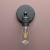 Pair Retro Industrial Wall Sconce Lights Vintage Bare Holder Fitting Wall Lamps