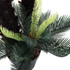 125cm Large Artificial Cycas Palm Tree with Pot Fake Plant Indoor Outdoor Decor