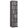Stylish 8-Tier CD Cabinet Display Shelving Chipboard Freestanding Storage Furnit