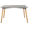 Retro Dining Table With Wooden Legs Dining Room Kitchen Tables Home Furniture