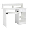 Modern White Computer Desk Drawer Laptop PC Table Home Office Workstation UK