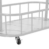 Metal Clothes Rack with Wheels Small Wardrobe Rack On Wheels for Bedroom Home