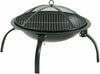 Fire Pit BBQ Grill Firepit Brazier Bowl Garden Round Log Burner Heater Camping