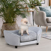 Dog Sofa Bed, Pet Chair, Kitten Couch Lounge w/ Cushion, for XS, S Dogs